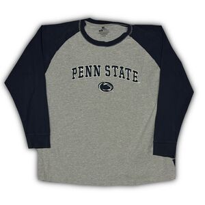 Men's Penn State Embroidered Gray Shirt